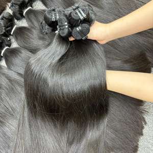 ผมตรงธรรมชาติสำหรับต่อผมจากผมมนุษย์ - Product Image 2