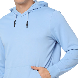 Custom Men's 100% Cotton Jogging Sweat Suit Pullover Hoodie and <b>Sweatpants</b> <b>Set</b> with Solid Pattern Tracksuits for Winter - Product Image 5