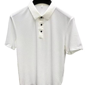 Meilleurs polos pour hommes grande taille, 95% coton, respirant, manches courtes, col, chemise de travail, chemise de golf, haut pour homme - Product Image 6