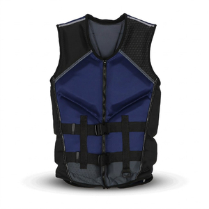 Gilet de sauvetage flexible pour adultes, gilet de protection pour sports nautiques avec boucles à dégagement rapide, fermeture éclair avant pour le wakeboard et le jet ski - Product Image 3
