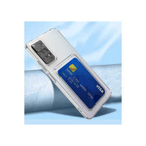 Étui en silicone transparent de qualité supérieure Setra Clear Series pour Redmi Note 11S 10A 10C & Poco X4 Pro 5G avec porte-cartes - Product Image 4