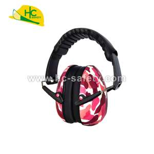 ที่ครอบหูพับได้ HC706 สีชมพูลายพรางสำหรับเด็กผู้หญิง สวมใส่สบาย เหมาะสำหรับโรงเรียน คอนเสิร์ต และการแสดงดอกไม้ไฟ - Product Image 2