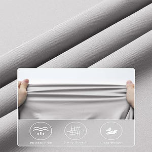 Pantalones cortos de golf para hombre con logotipo personalizado, secado rápido, transpirables, que absorben la humedad, entrenamiento, Color sólido, informal, punto 220 GSM, ajuste holgado - Product Image 4