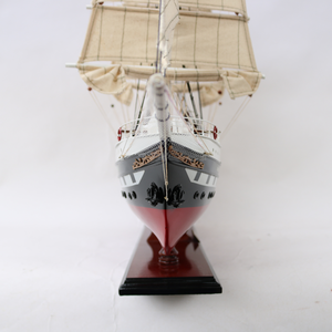 Chất lượng cao bằng gỗ cao Mô hình tàu <span class=keywords><strong>Belem</strong></span> hải lý trang trí nội thất thủ công mỹ nghệ với bức tranh Món quà - Product Image 6