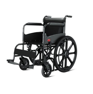Fauteuil roulant manuel inclinable de qualité supérieure avec dossier réglable et repose-jambes relevables pour soins à long terme, disponible à la vente - Product Image 3