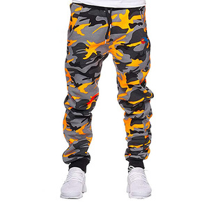 Pantalones cargo de alta calidad para hombre, pantalones de camuflaje de nuevo diseño, pantalones elásticos de cintura alta informales con múltiples bolsillos, pantalones ligeros - Product Image 2