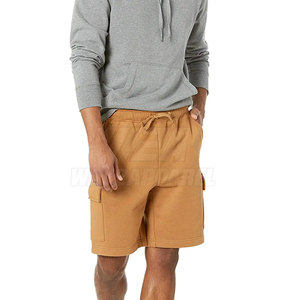 Coupe ample taille élastique en gros hommes coton polaire Shorts taille personnalisée hommes coton polaire Shorts pour un usage décontracté - Product Image 2