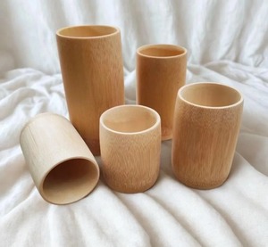 Exportateur indien Tasse en bois massif de style japonais avec finition lisse pour les repas traditionnels et la décoration intérieure disponible au meilleur prix - Product Image 1