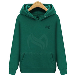 Sudaderas con Capucha de Invierno para Hombre de Alta Calidad, 100% Algodón, Diseño Sólido con Bolsillo, Colores y Logotipos Personalizados, Transpirables - Product Image 1
