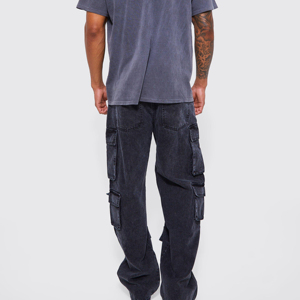Léger hommes Denim pantalon haute qualité Denim pantalon pantalon régulier pour hommes dans le nouveau Design 2025 vente en gros vêtements décontractés unisexe - Product Image 4