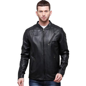 Chaqueta de invierno de piel de oveja para hombre de diseño profesional al por mayor con logotipo personalizado chaqueta transpirable de estilo popular para hombre - Product Image 4