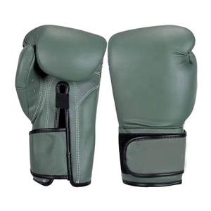 Venta caliente 14oz descuento PU cuero profesional guantes de boxeo Mma Sparring guantes Kickboxing guantes - Product Image 6