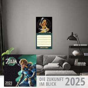 Calendario de papel de la Leyenda de Zelda 2025 - Product Image 1