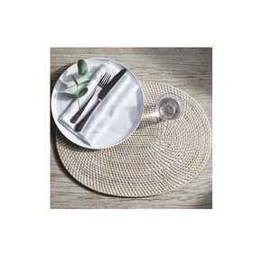 Produits en gros Assiette de chargement en rotin Vaisselle Décorations pour la maison Napperon en rotin Vente la plus vendue - Product Image 4