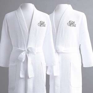 Super Warm 100% <strong>Cotton</strong> <strong>Bathrobe</strong> Hotel Spa Luxury Velvet <strong>Bathrobe</strong> - Product Image 1
