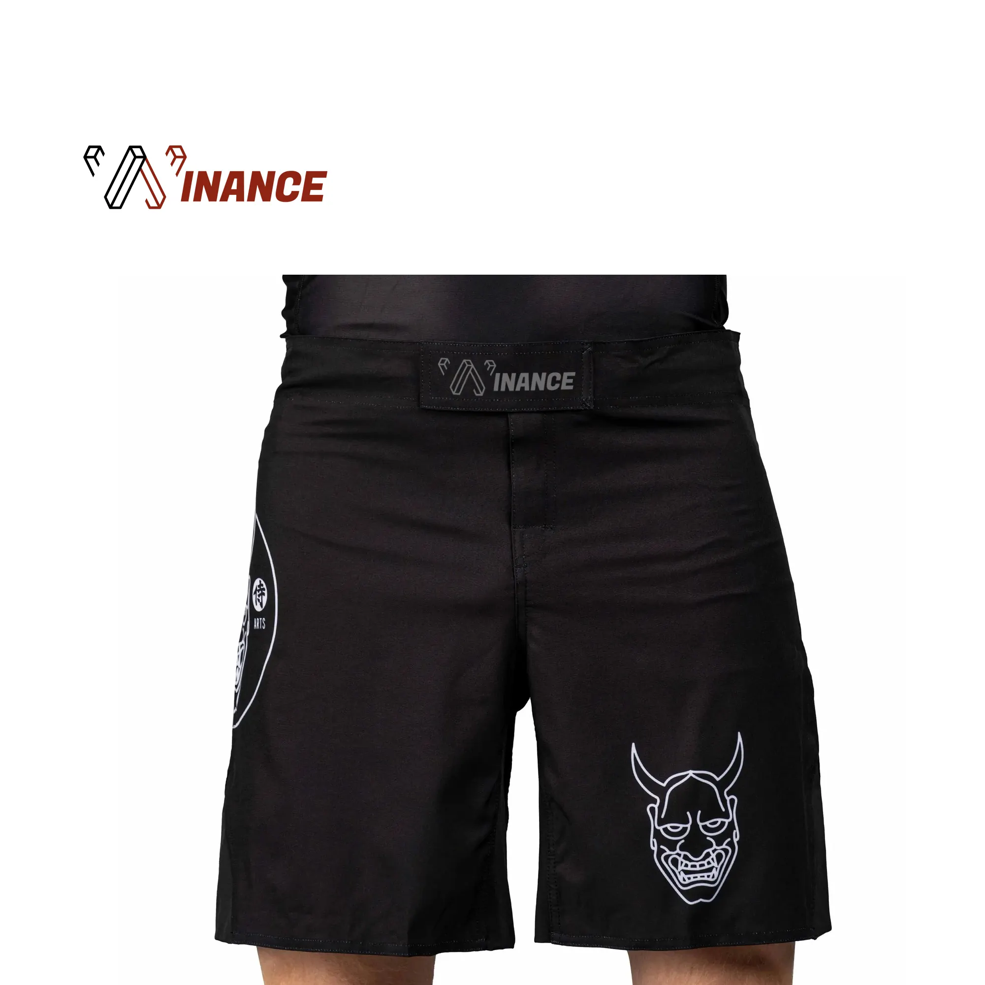 Homens Boxe MMA Shorts Boxe Logotipo Personalizado impresso Respirável Leve Luta MMA Training Shorts