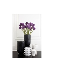 Florero de metal de estilo antiguo de boca ancha disponible para pedidos a granel, perfecto para grandes exhibiciones florales en espacios para eventos - Product Image 5