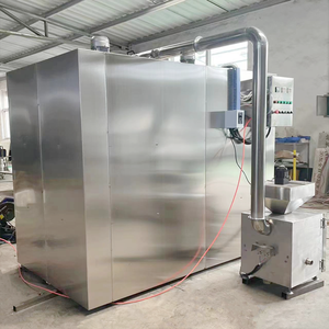 Salchicha de pollo al vapor industrial para hacer carne, cámara ahumadora de tocino, pequeña máquina de humo para comida, pescado - Product Image 2