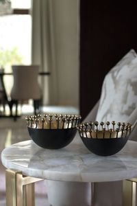 Luxury Style Three Bowl Decorative Set for Tabletop Display and Home Accent - Product Image 4