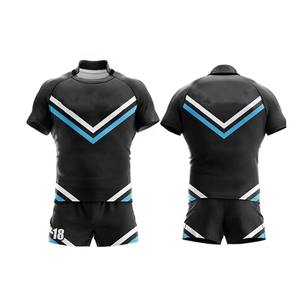 2025 mejor calidad poliéster deportes usa Rugby Jersey uniformes de los hombres conjunto completo sublimación Rugby uniforme personalizado - Product Image 5