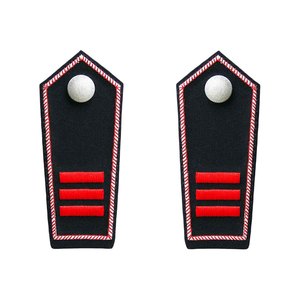 Hombreras de Alta Calidad para el Departamento de Bomberos de Hamburgo, Ancla Dorada, Hombreras de Capitán con Cuatro Barras y Botón Superior, Más Vendidas - Product Image 2