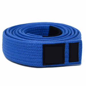 เข็มขัดศิลปะการต่อสู้ผ้าโพลีเอสเตอร์ผ้าสักหลาดด้านในสำหรับเทควันโดยูโดคาราเต้ป้ายตามสั่งเข็มขัดเทควันโด - Product Image 4