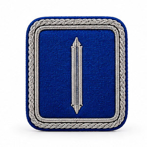 Insignia de hilo fino bordada a mano con hilo dorado, parche decorativo personalizado para coser en sombreros, prendas y manualidades. - Product Image 1