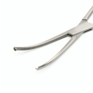 คีมหนีบหลอดเลือดแบบโค้ง 20 ซม. พรีเมียม 1x2 ซี่ฟัน สำหรับผ่าตัดสัตว์ ทำจากสแตนเลสสตีล ยี่ห้อ Ochsner Rochester Class - Product Image 2