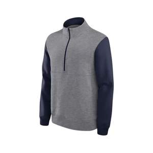 Ropa informal Entrenamiento deportivo Atlético Media cremallera Dos tonos Ligero Diseño personalizado Hombres Sudaderas - Product Image 1