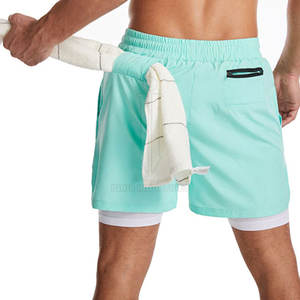 Short de sport d'entraînement pour hommes Prix de gros Shorts de sport Hommes Fitness Wear Shorts de sport de haute qualité - Product Image 6