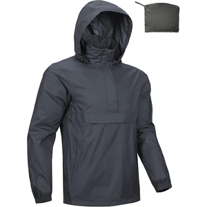 Chaqueta de exterior a prueba de agua de alta calidad, chaquetas cortavientos impermeables con logotipo personalizado, chaquetas de talla grande para hombre - Product Image 6