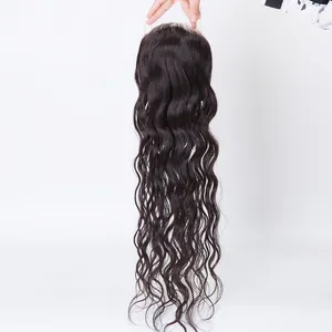 Op Maat Gemaakte 24 Inch Curly Natuurlijke Kleur 5X6.5 Kant Zijde Clip In Haar Topper Voor Vrouwen