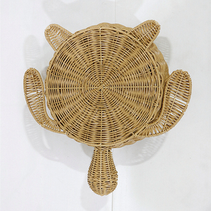 Artex Dong Thap Rattan Woven Turtle Shape <b>Basket</b> for Toy Storage and Kids Room Decor - Product Image 5