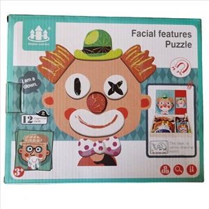 Giáo dục bằng gỗ <span class=keywords><strong>3D</strong></span> đồ chơi Giá vẽ khô xóa bảng vui vẻ tái sử dụng dán cảnh nam châm Câu Đố thiết lập - Product Image 6