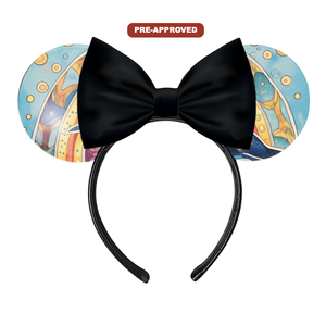 Lofi Design Paintable Black Headband Kids DIY <b>Drawing</b> Craft Hair Accessory for Boys & Girls Birthday Party Activity - Product Image 1