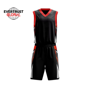 Conjunto de Ropa de Baloncesto Unisex Personalizada de Alta Calidad, 100% Poliéster, Talla Grande, Impresión por Sublimación, 160g - Product Image 5