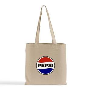 Custom <b>Medium</b>/Large Cotton Tote <b>Bags</b> for Advertising and Daily Use Durable with Heat Transfer Logo Screen Patterned - Product Image 3