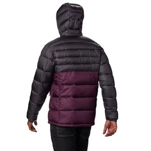 Veste à bulles en nylon personnalisée en gros Veste d'hiver matelassée à capuche amovible brillante pour hommes Veste d'extérieur avec service OEM - Product Image 2