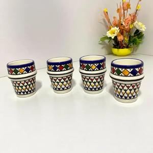 Tajine marocain authentique fait main en céramique, pot de cuisson traditionnel pour four et cuisinière, résistant à la chaleur, écologique pour cuisines - Product Image 1