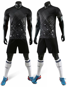 Vente en gros Logo personnalisé Maillot de football Version joueur Vêtements de football vintage Uniforme de football en polyester Ensembles d'uniformes de football de l'équipe - Product Image 2