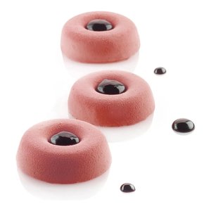 Molde de Silicona para Repostería 8P Savarin (6.5cm) Modelo 20 011 00 0065 de Silikomart para Hornear y Repostería - Product Image 2