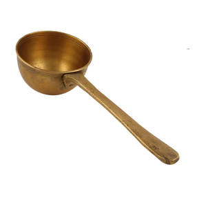 Gold Brass Spoon Tableware Flatware Set Cutlery Spoon <b>Fork</b> Serving Ladle Spoon Top Selling Dinnerware Sets - Product Image 3