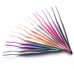 Ensemble de pinces de beauté en acier inoxydable de qualité supérieure pour sourcils, cils, poils du visage et toilettage quotidien - Product Image 4