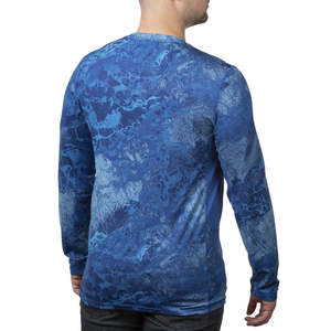 Superventas al por mayor camisas de pesca de manga larga Upf50 + IMPRESIÓN sublimación transpirable poliéster Spandex lona para el invierno - Product Image 2