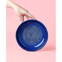 Plateau à râper le fromage en céramique fait à la main en Espagne, taille moyenne, ensemble de plateau à fromage en porcelaine Costa Azul pour une utilisation en cuisine, pour couper le fromage