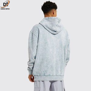 โลโก้ที่กําหนดเองเสื้อกันหนาวหมวกผ้าฝ้าย 100% เสื้อกันหนาวหมวกฮิปฮอปสําหรับผู้ชายเสื้อฮู้ดกรดล้างที่ผลิตในปากีสถาน - Product Image 2