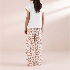 กางเกงขายาวลายตารางหมากรุกบางผ้าไอซ์ซิลค์ระบายอากาศได้ดีกางเกงทรงหลวมมีเชือกรูดสูงสำหรับฤดูใบไม้ผลิฤดูร้อน2025ออกแบบได้ตามต้องการ - Product Image 3