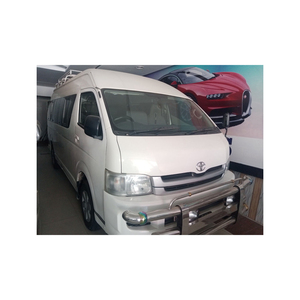 2015 <b>for</b> Toyota Mini Hiace Diesel <b>Bus</b> Automatic AWD R16 Tires Dark Leather Interior Hot <b>Sale</b> <b>Used</b> HIACE VAN Left Steering Rear - Product Image 3