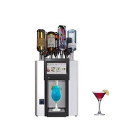 Machine à cocktails intelligente en acier inoxydable avec écran tactile, mélangeur automatique et robot barman pour les boissons au mojito et aux sodas