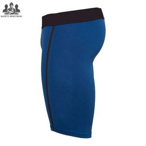 Shorts de compression pour homme, taille élastique, taille mi-haute, style sportif uni, style urbain, écologiques, respirants, séchage rapide, confortables - Product Image 2